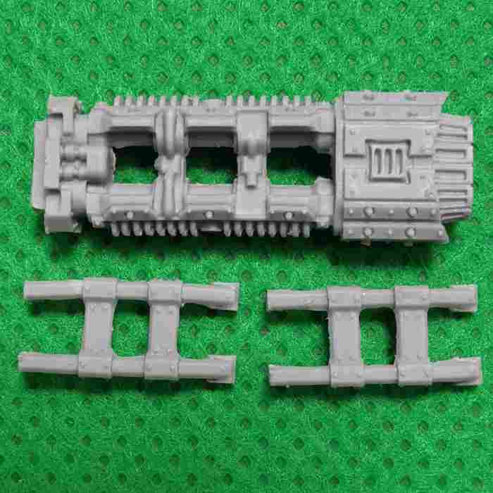 Adeptus Titanicus Reaver Titan Volkite Eradicator bits