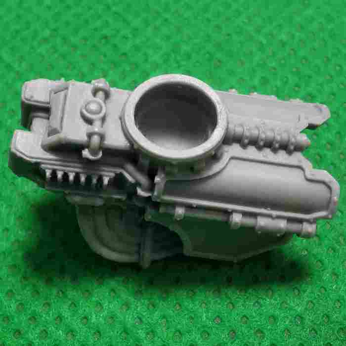 Adeptus Titanicus Warhound Titan Volkite Eradicator bits
