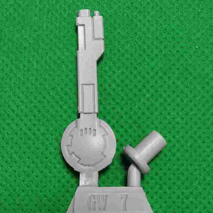 Tau KX139 Ta’unar Supremacy Armour Heavy Rail Cannon Array