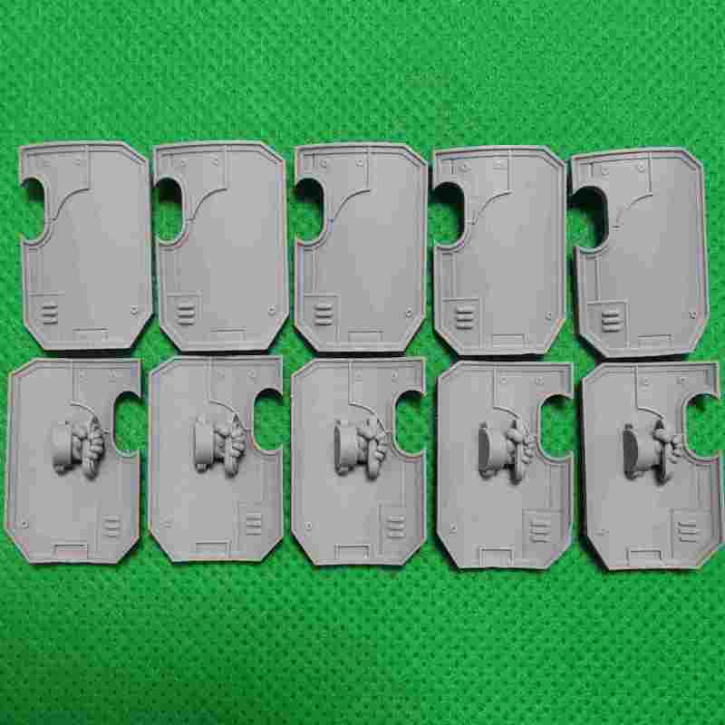 10x blank - Marine Boarding shields