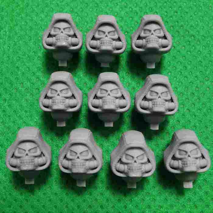10x Hooded . G:9 Reiver Helmets