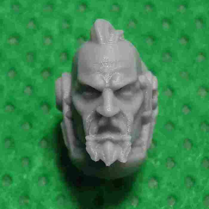 Space Wolves MKVI Heads