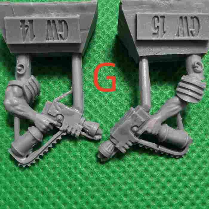 Necromunda Corpse Grinder Cult Weapons Set