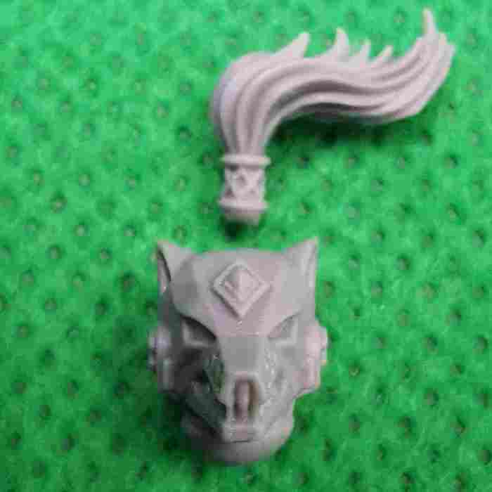Space Wolves MKVI Heads