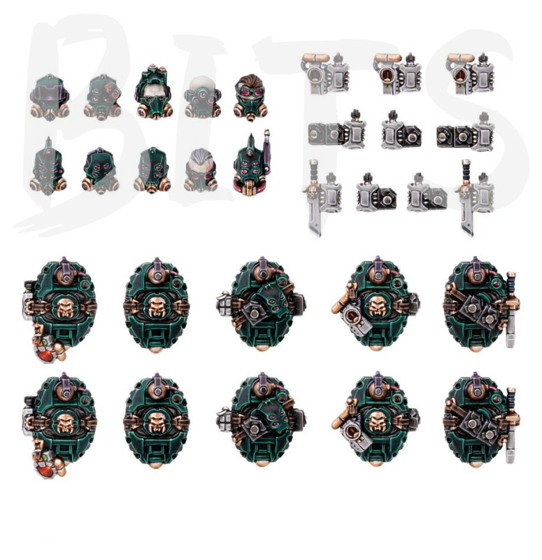 Necromunda Van Saar Ash Waste Upgrades bits