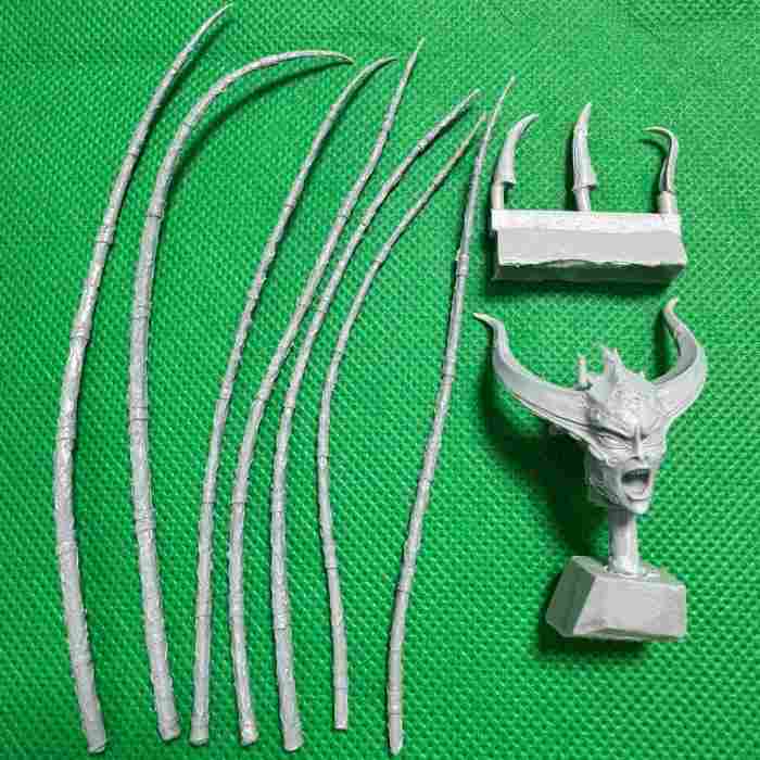 Keeper Of Secrets - Greater Daemon Of Slaanesh bits