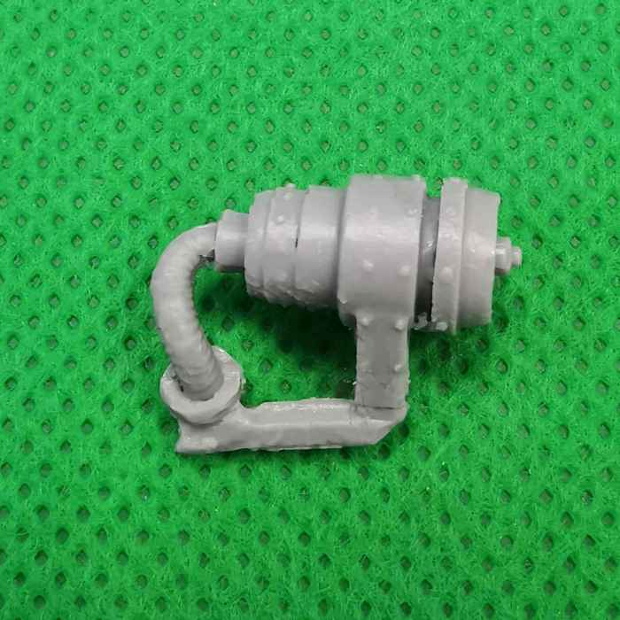 Death Korps of Krieg Mars Alpha Pattern Leman Russ with Modified Ryza Pattern Turret bits