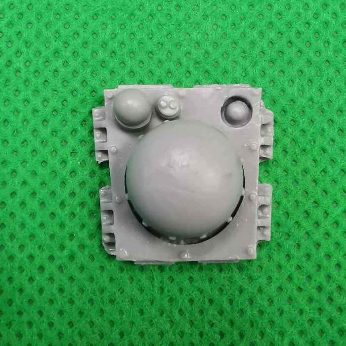 Death Korps of Krieg Mars Alpha Pattern Leman Russ with Modified Ryza Pattern Turret bits