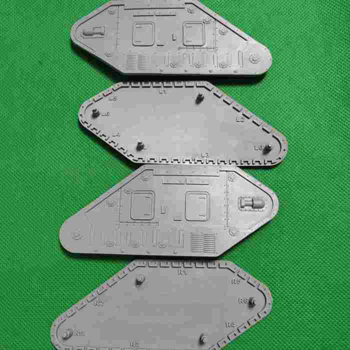 Death Korps of Krieg Mars Alpha Pattern Leman Russ with Modified Ryza Pattern Turret bits