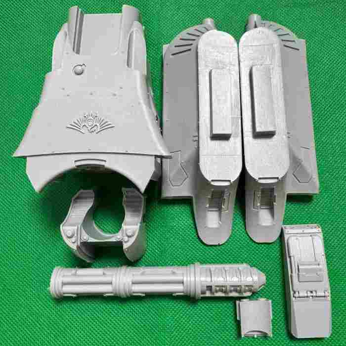 Adeptus Custodes Legio Custodes Ares Gunship bits