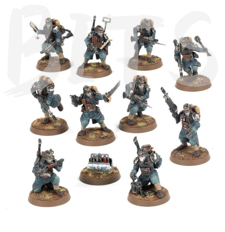 Kill Team: Veteran Guardsmen bits