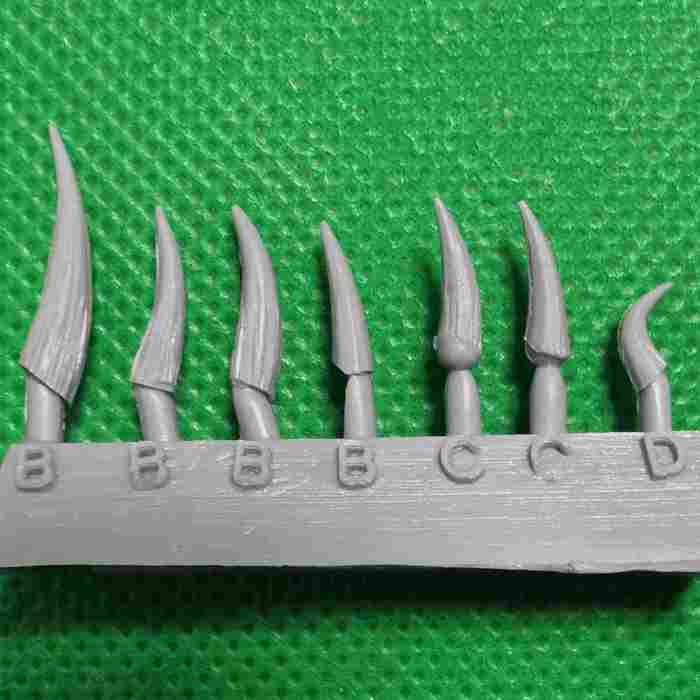 Mazarall the Butcher, Daemon Prince of Khorne bits