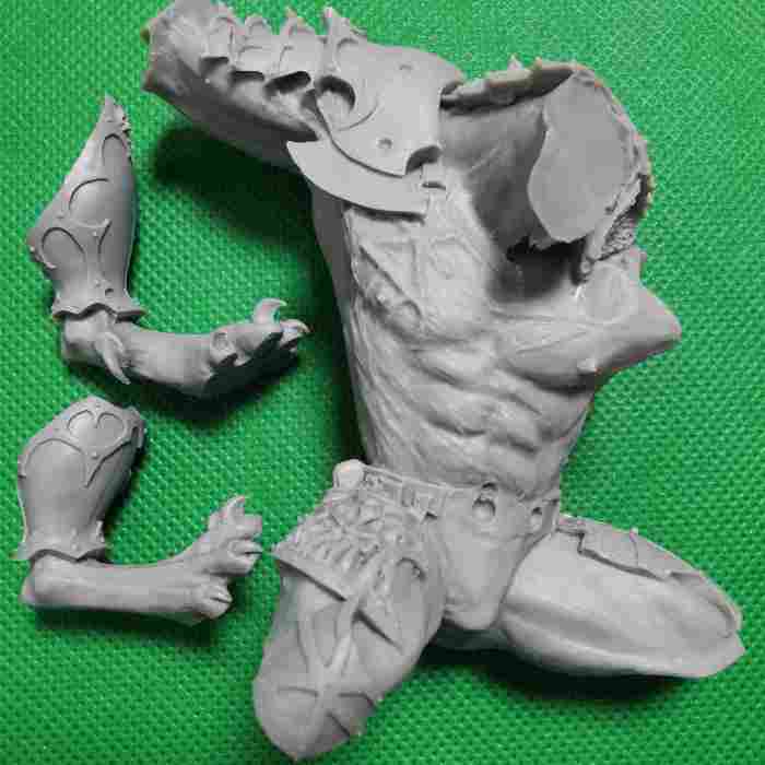 Mazarall the Butcher, Daemon Prince of Khorne bits