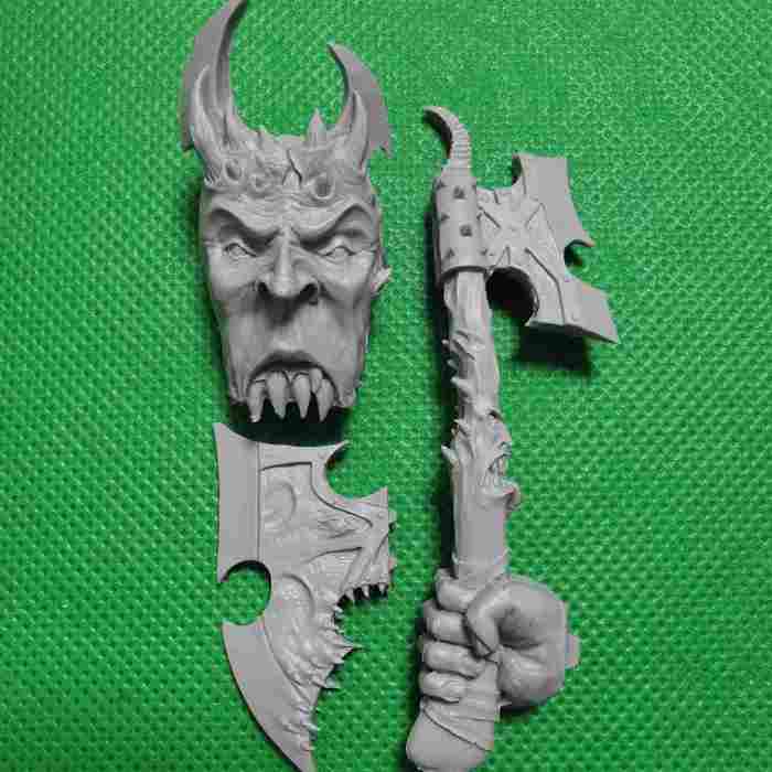 Mazarall the Butcher, Daemon Prince of Khorne bits