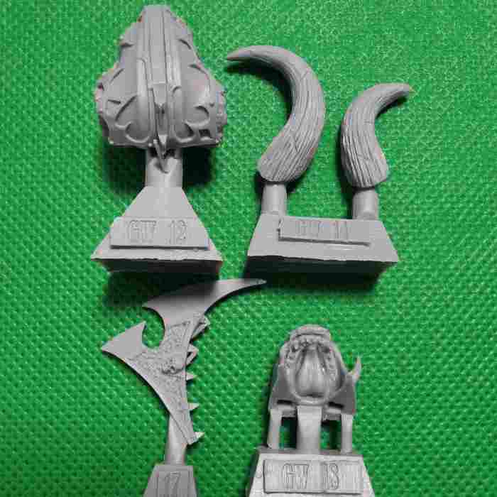 Mazarall the Butcher, Daemon Prince of Khorne bits