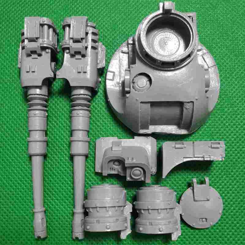 Legion Sicaran Battle Tank bits - Turret