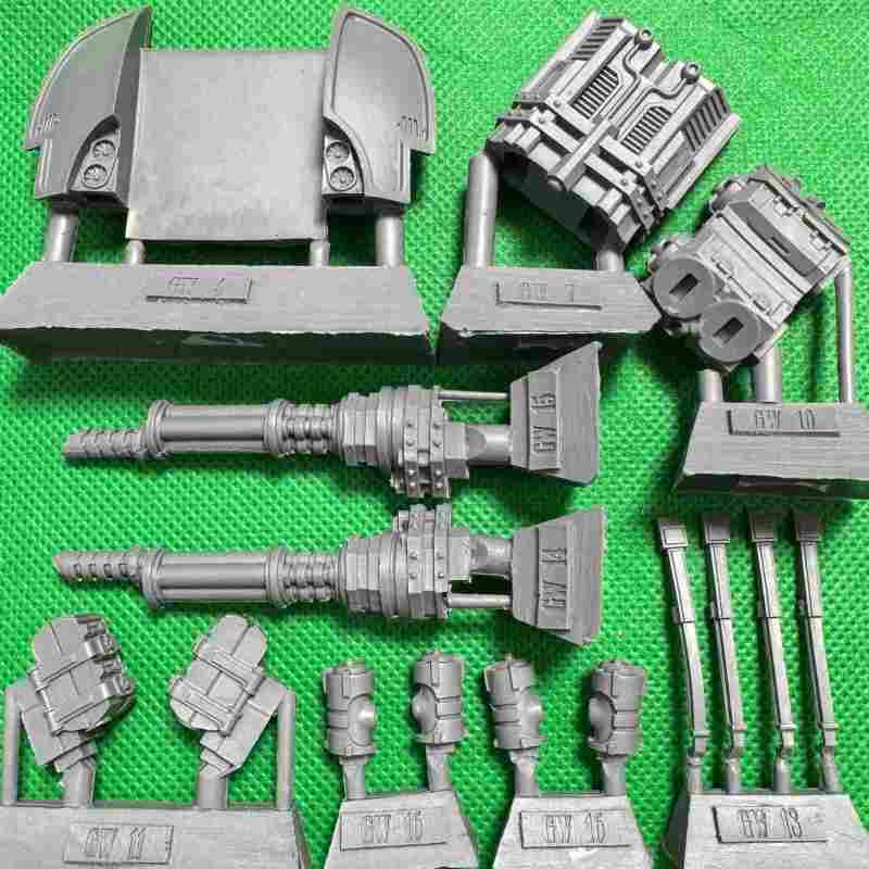 Adeptus Custodes Legio Custodes Caladius Grav-tank Annihilator bits - Turret