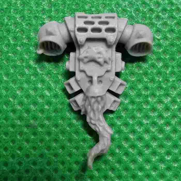 Space Wolves Grey Hunter with Wolf Standard bits