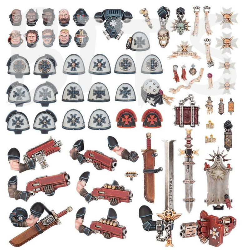 Black Templars: Upgrades bits
