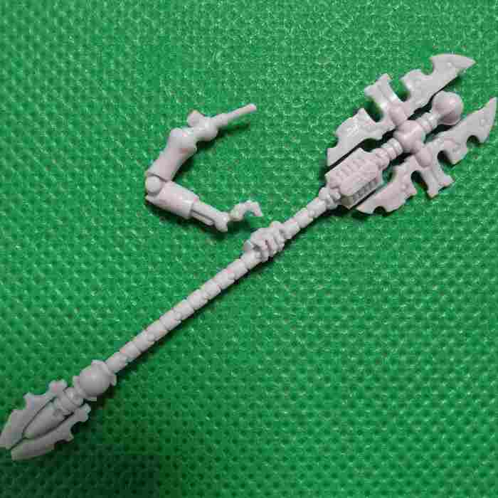 Necron Imotekh the Stormlord bits