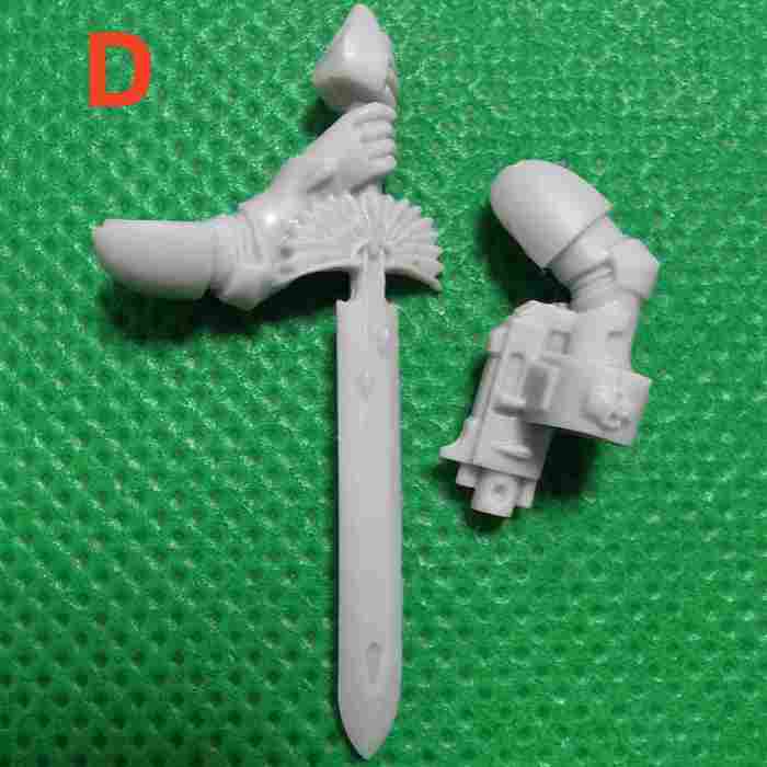 Blood Angels Sanguinary Guard bits