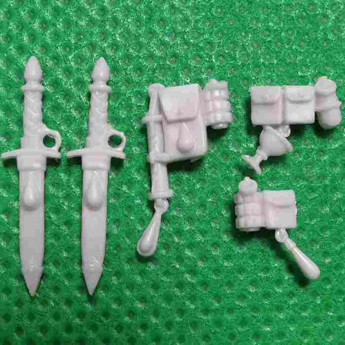 Blood Angels Sanguinary Guard bits