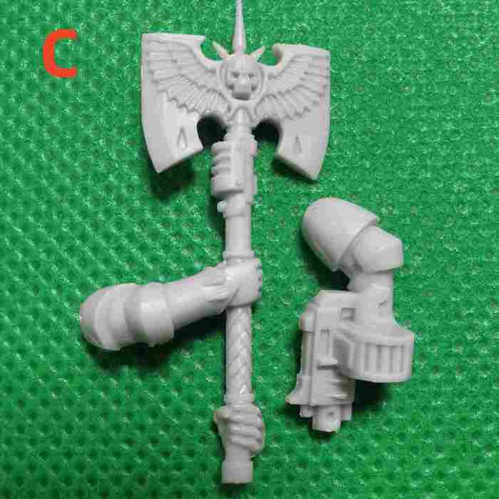 Blood Angels Sanguinary Guard bits