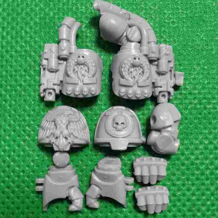 Marneus Calgar with Victrix Honour Guard Ultramarines Chapter Master