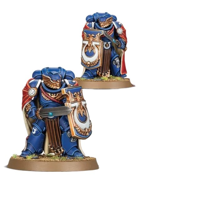 Marneus Calgar with Victrix Honour Guard Ultramarines Chapter Master