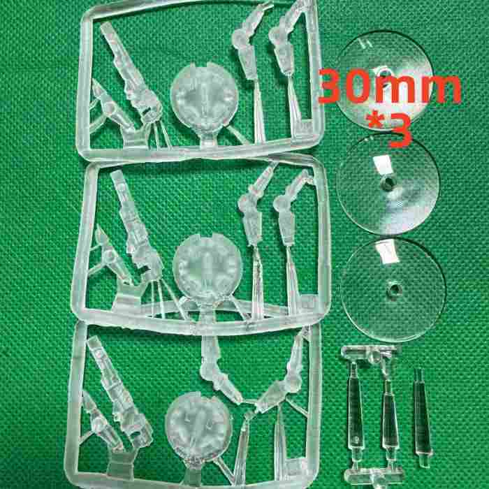 Tau Mv71 Sniper Drones & Firesight Marksman (Clear Material)