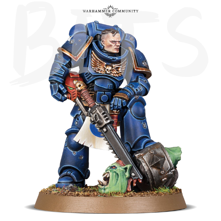 Space Marine Primaris Sergeant Jovan Limited Edition bits