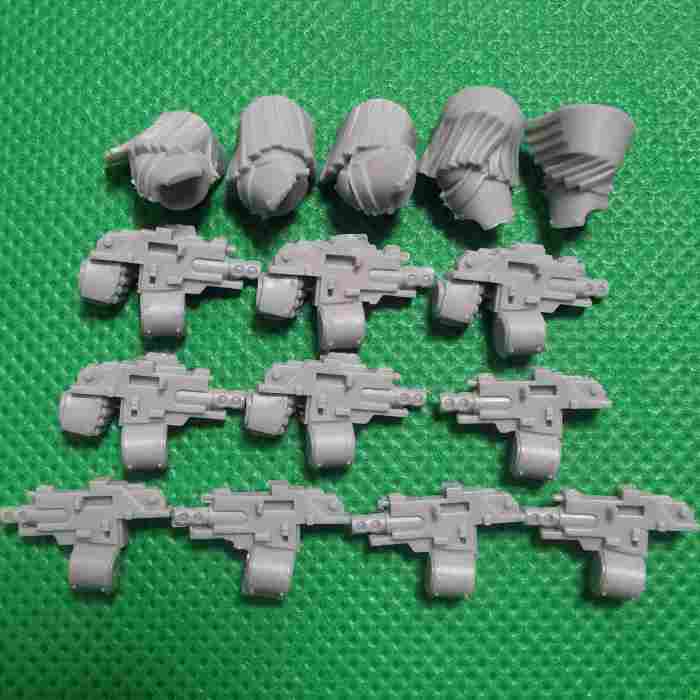 Imperial Fists Cataphractii Terminators with Storm Shields