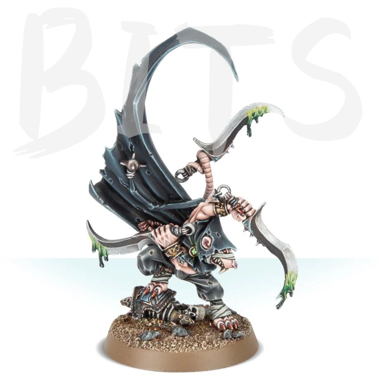 Skaven Deathmaster bits