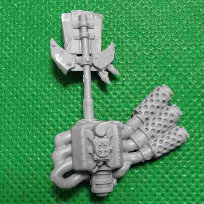 Ork Warboss in Mega Armour
