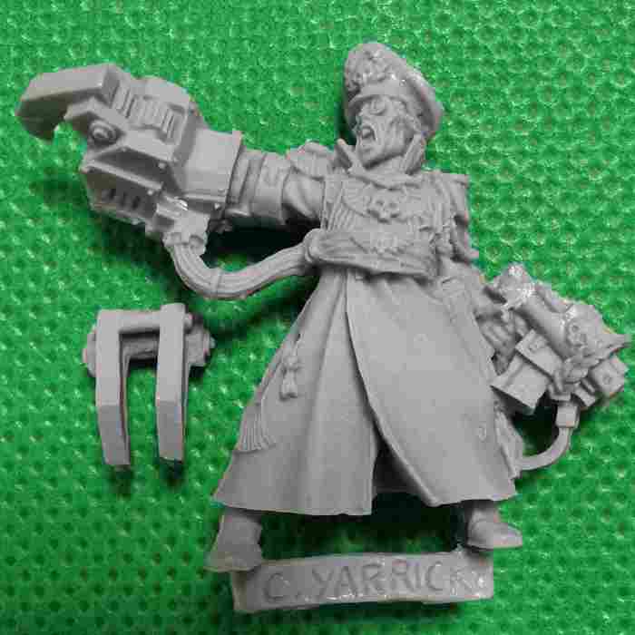 Astra Militarum Commissar Yarrick