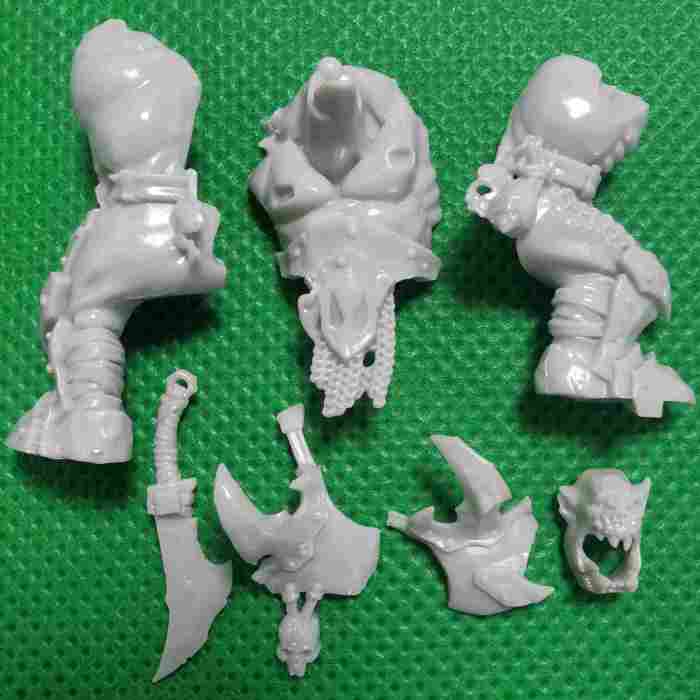 Orruk Warclans Bawla And Burk Boss Rat-Killas