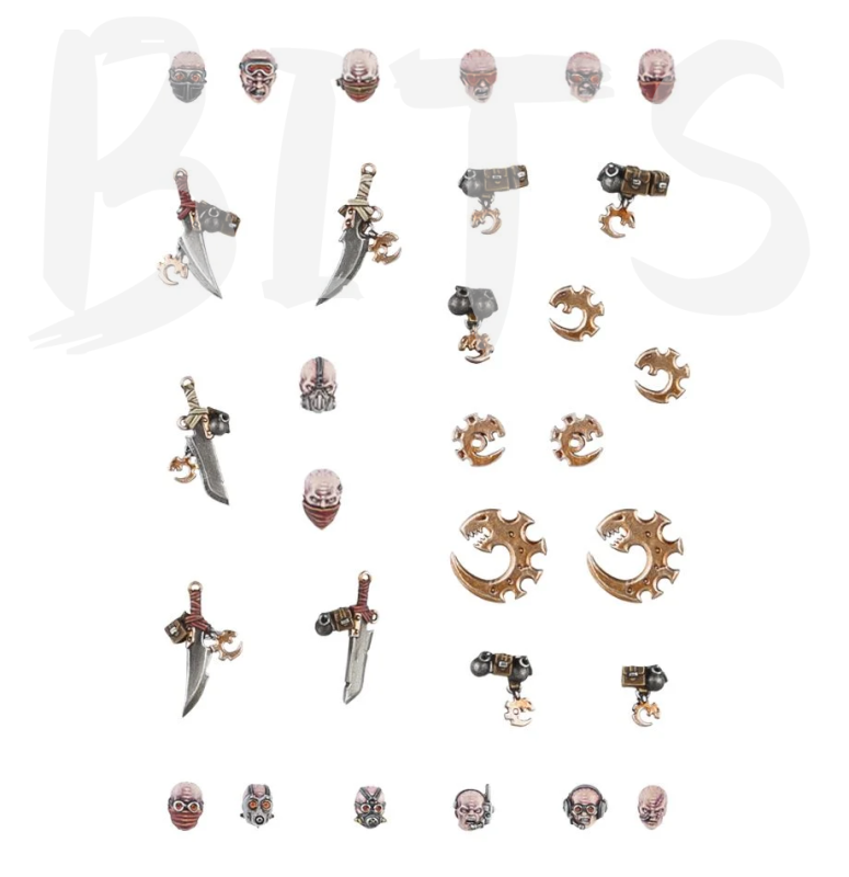 Genestealer Cults Upgrade Frame bits