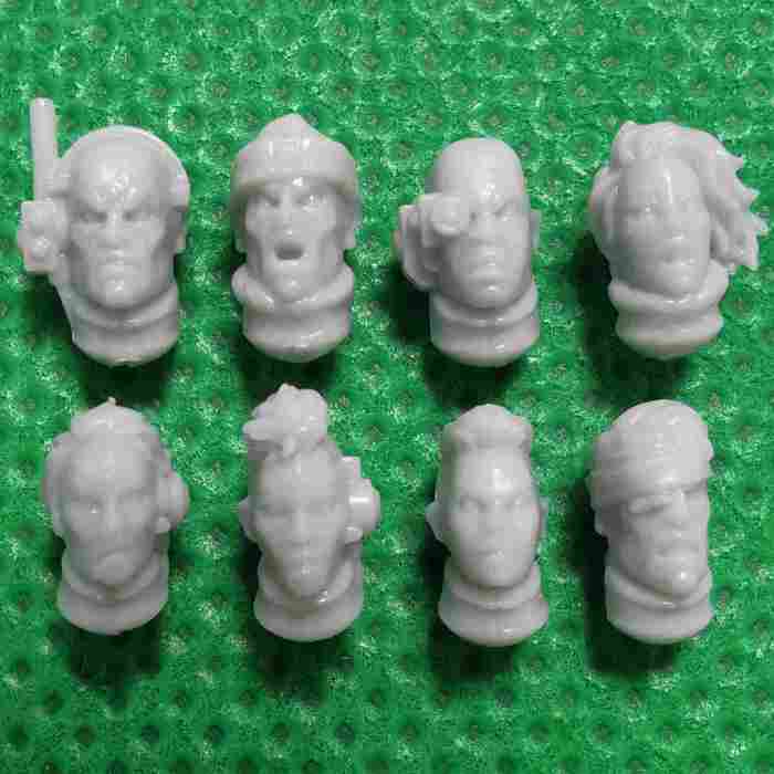 Astra Militarum Cadian Upgrades bits