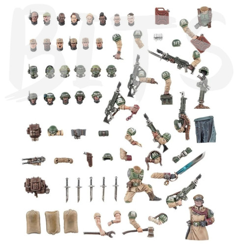 Astra Militarum Cadian Upgrades bits