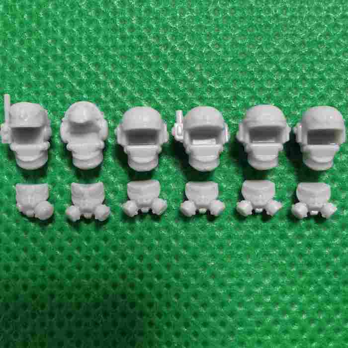 Astra Militarum Cadian Upgrades bits