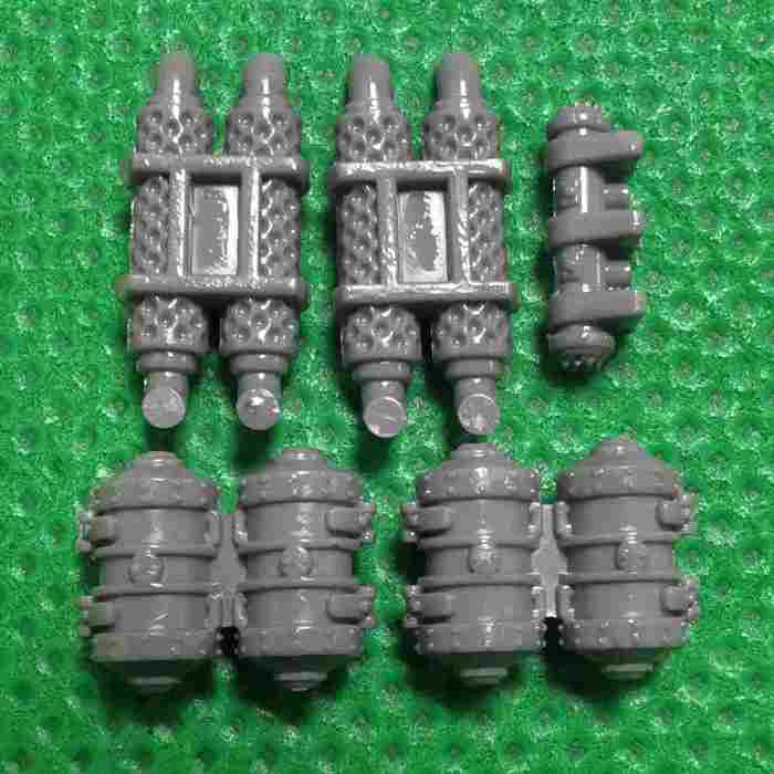 Legions Imperialis: Baneblade Squadron bits