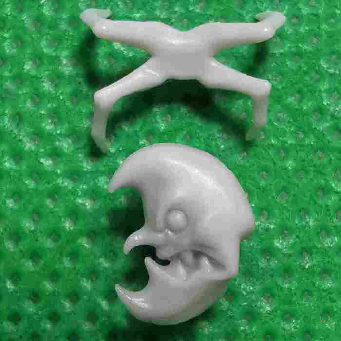 Gloomspite Gitz Loonboss on Giant Cave Squig bits