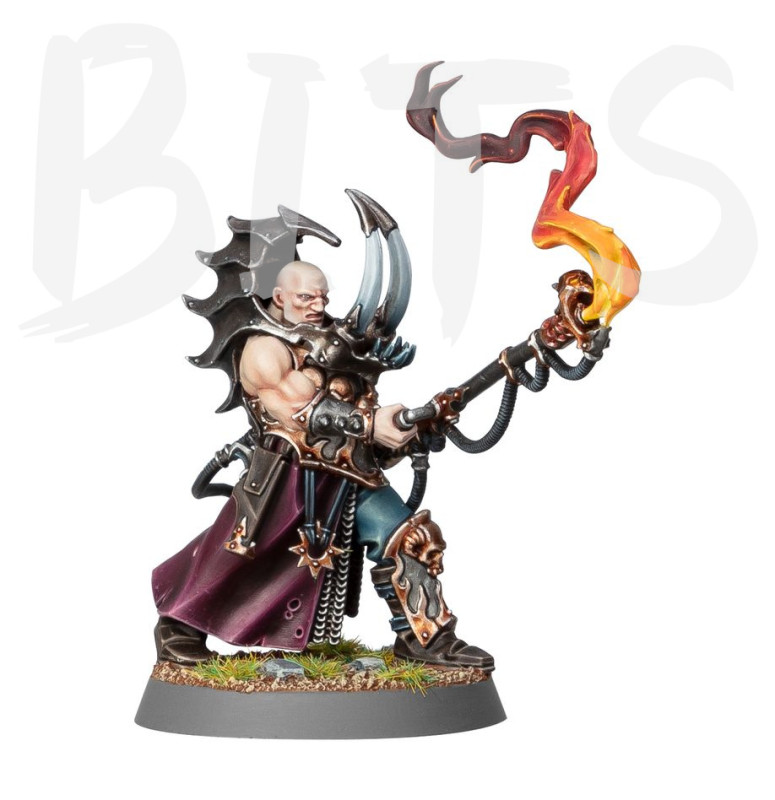 Chaos Space Marines Cultist Firebrand bits