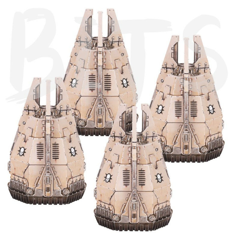 Legions Imperialis: Dreadnought Drop Pods bits