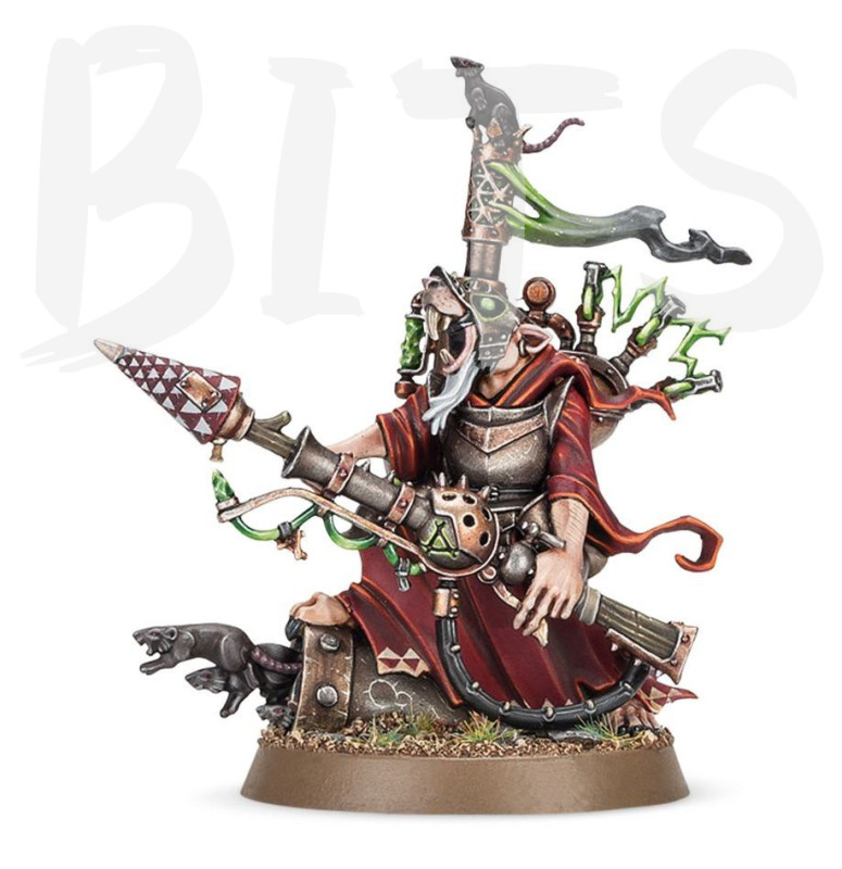 Skaven Warlock Bombardier bits