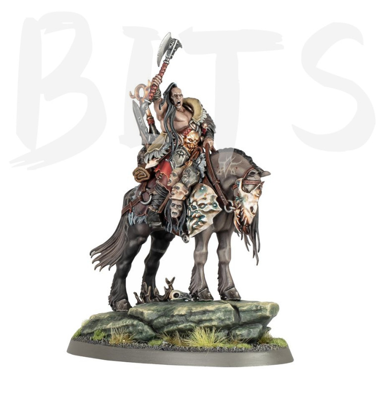 Slaves to Darkness Darkoath Chieftain on Warsteed bits