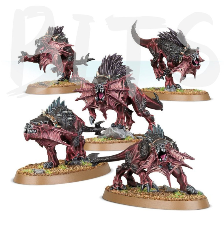 Blades of Khorne Flesh Hounds bits