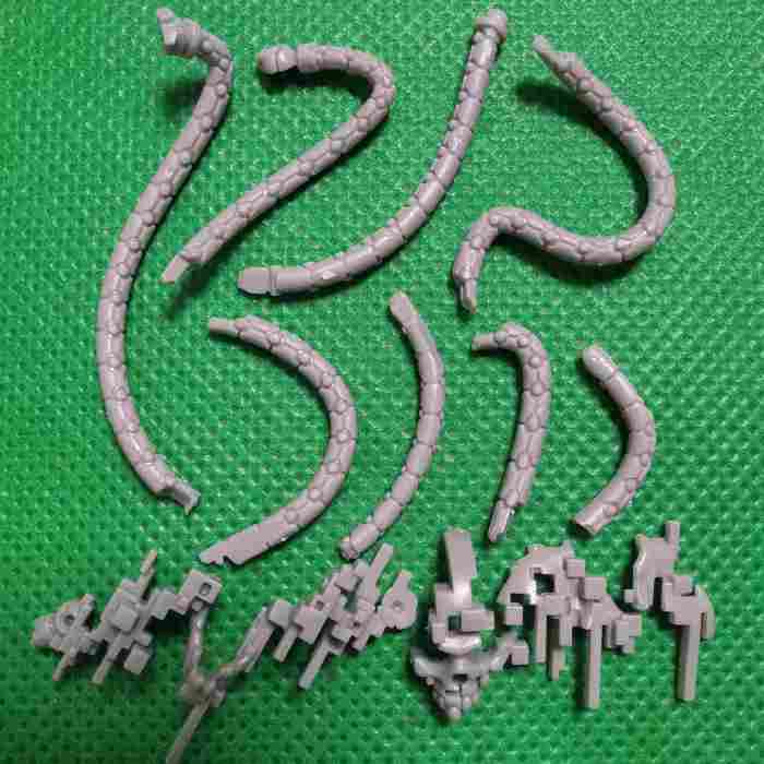 Necrons Psychomancer bits