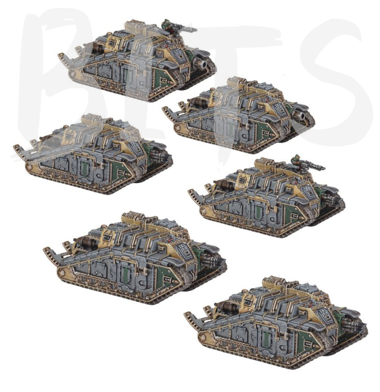 Legions Imperialis: Dracosan Transport Detachment bits