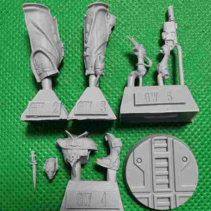 Necromunda Delaque Rogue Doc & Gang Lookout